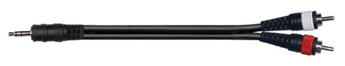 Cavo jack3,5m-2x rca m 1,5m SJRR-15BK