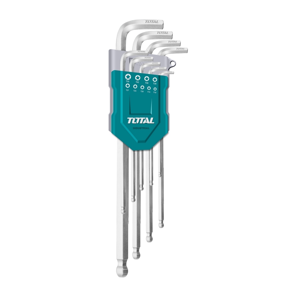 Chiavi Esagonali Testa Tonda - Set da 9 THT106291