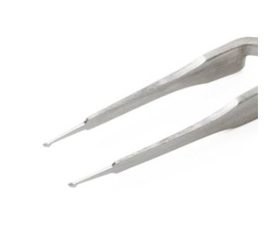 Pinzette per SMD, angolo 45°, con punte fini, 102ACAX Weller