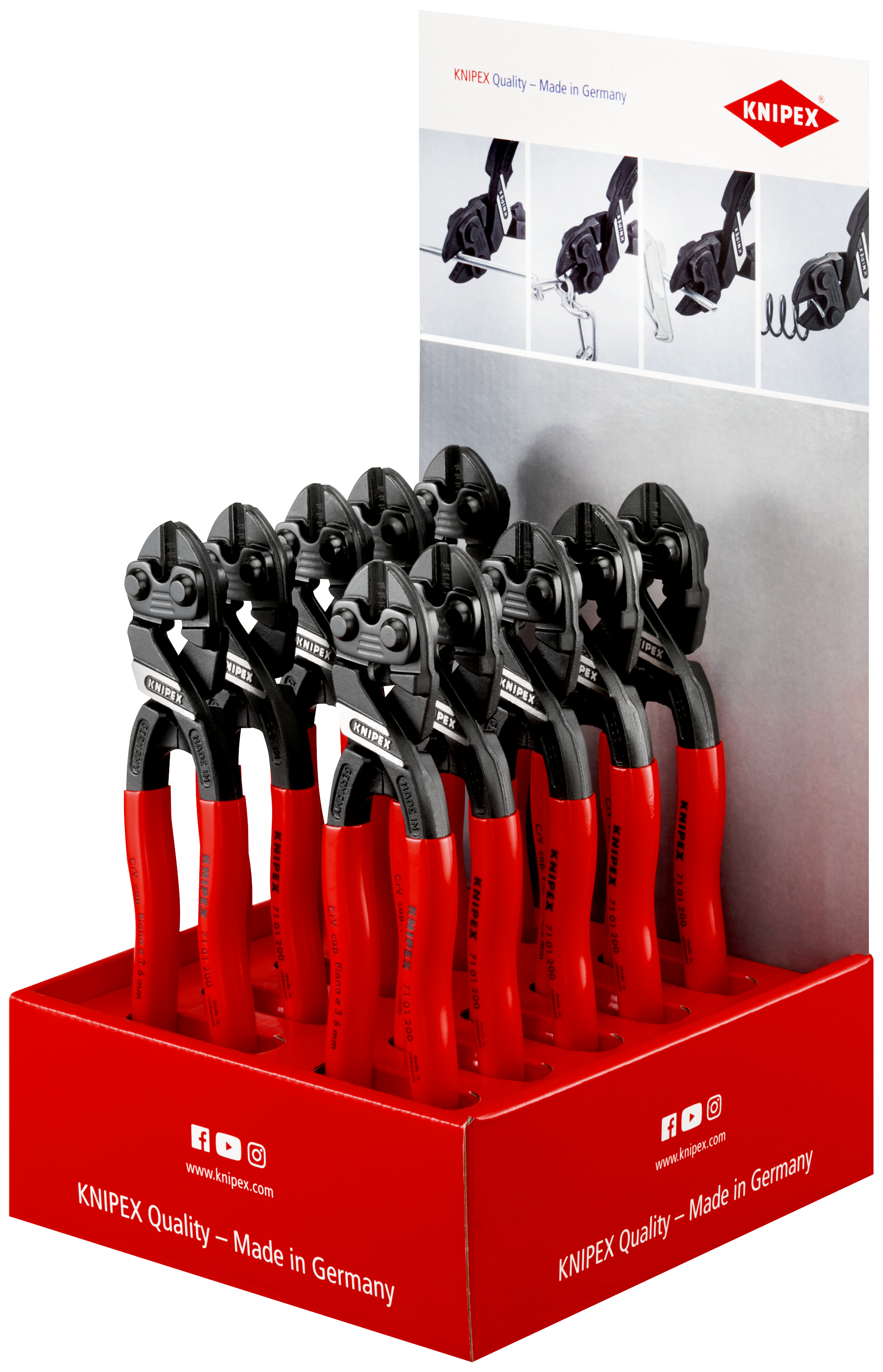 espositore da banco CoBolt® 71 01 200 00 18 01 V16