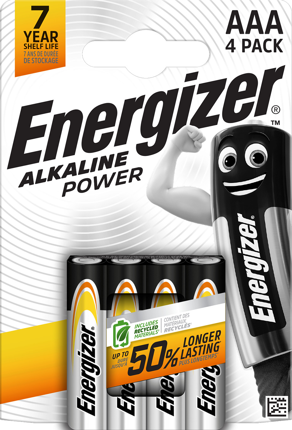 ENERGIZER Alk Power AAA blister da 4
