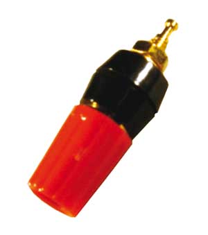Morsetto Serrafilo Dorato Rosso SER/402R-C