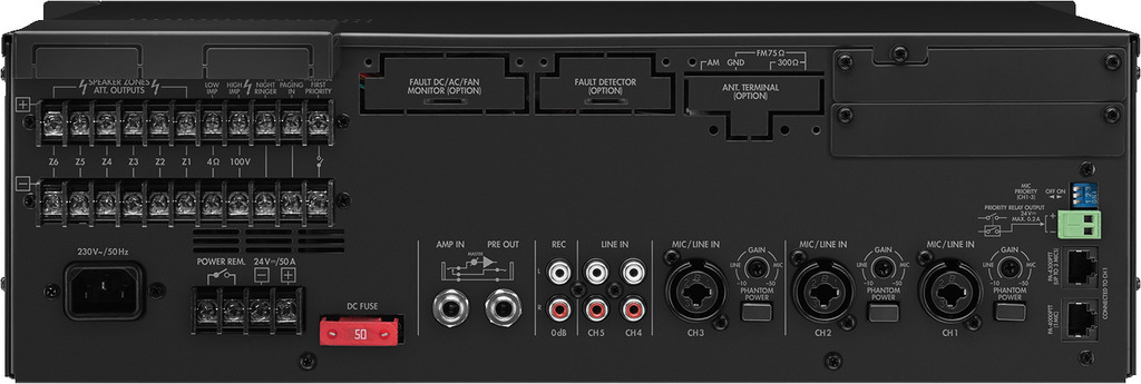 PA-6600 - Amplificatore PA
