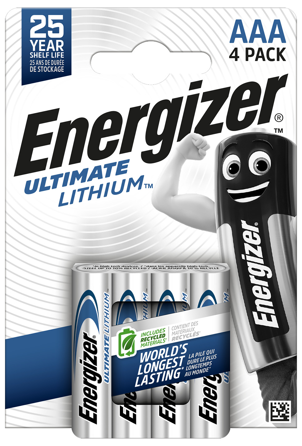 ENERGIZER Ultimate Lithium AAA blister da 4