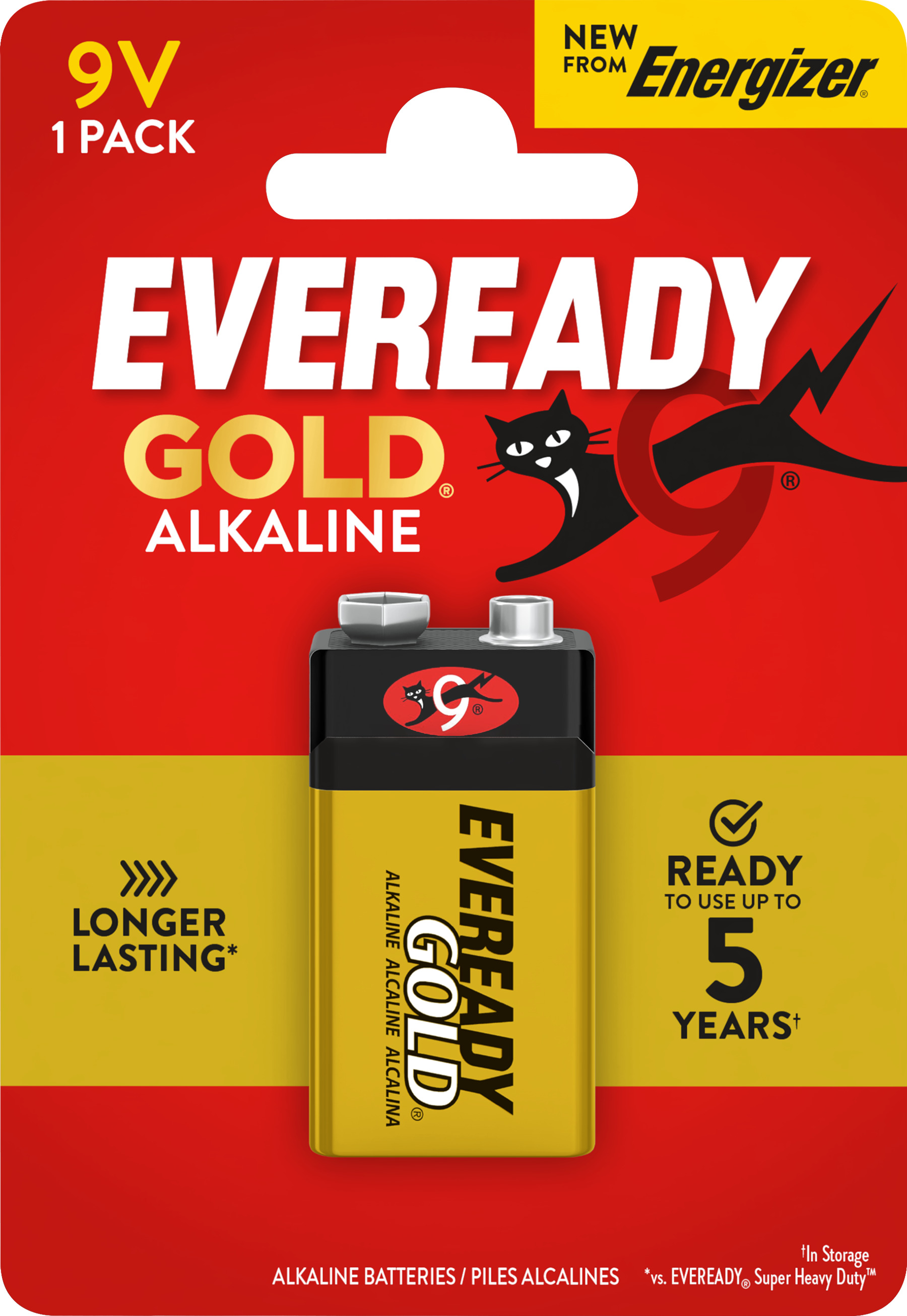 Eveready Gold 9V blister da 1