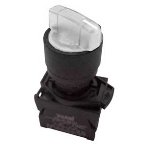 Selettore Luminoso Led Leva A 2 Posizioni Fisse Bianco AP/INT/2765-I