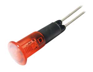 Segnalatore Luminoso d.10mm 220Vca Rosso SEGN/28R-C