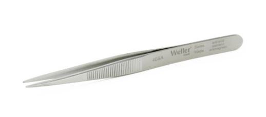 Pinzette per SMD a punta fine, dia. 0,4 mm, 40SA Weller