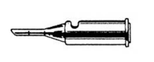 Punta tonda a taglio sbieco, diametro ø 2,0 mm T0051612299 - Weller