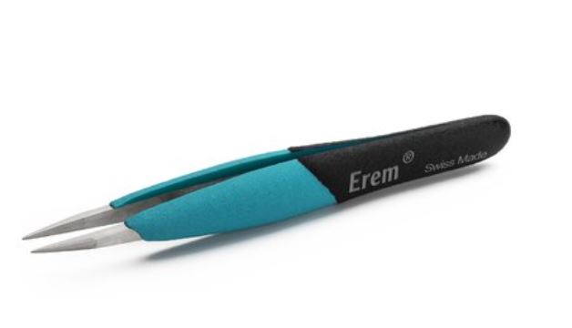 Pinzette di precisione ergonomiche con punte dritte, EOODSA  Weller