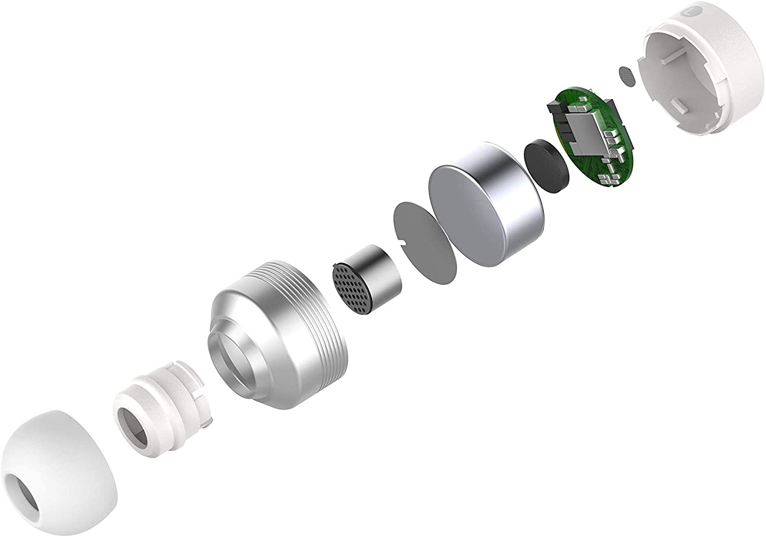 Vervebuds 120 bianca Auricolare stereo con Bluetooth