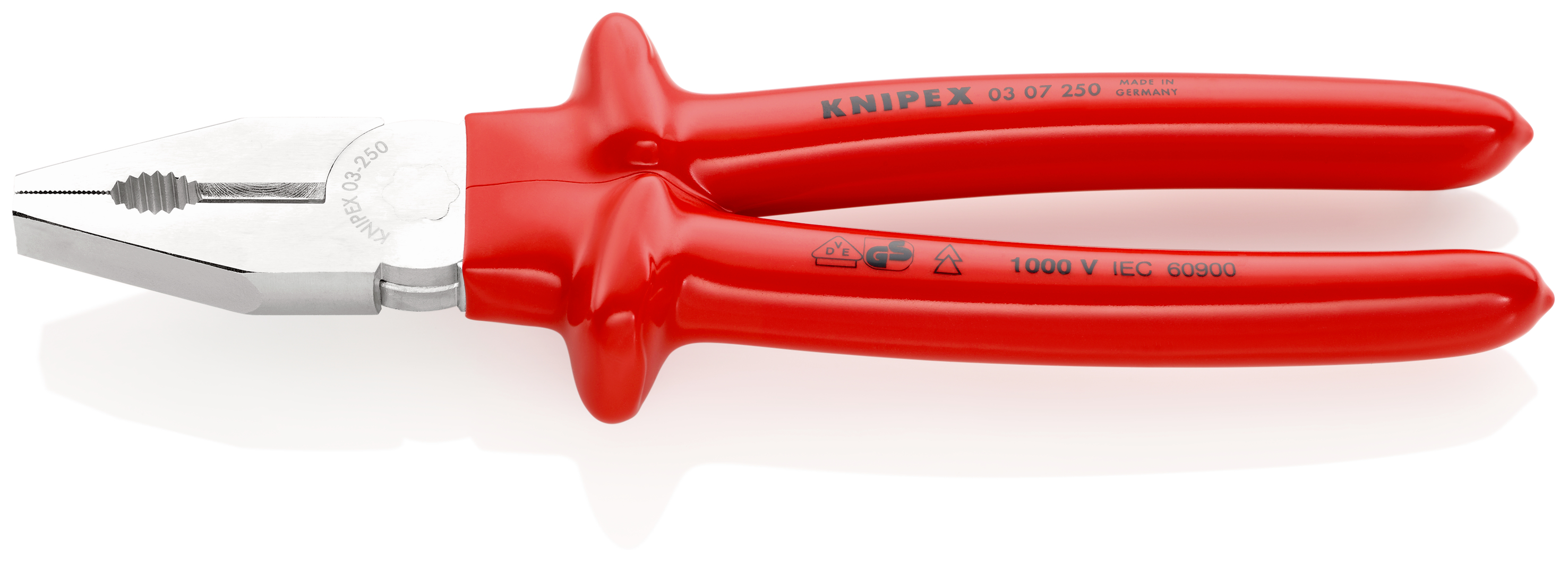 Pinza universale 03 07 250, isolamento a 1000V