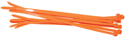 Fascette fluorescenti blu per cavi, 200X4.8mm, 100 pezzi
