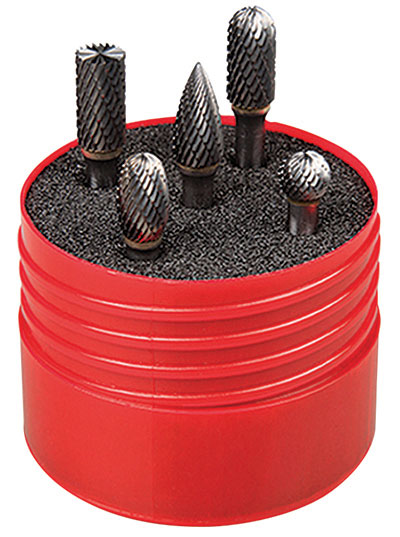 Set 5 pezzi fresa in metallo duro P88001