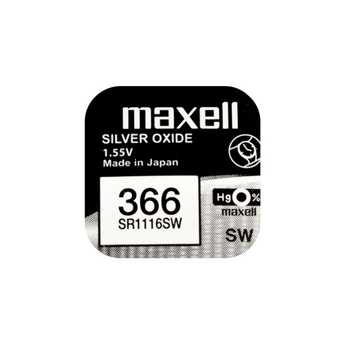 Batteria ossido argento MAXELL 1pc. Blister SR1116SW