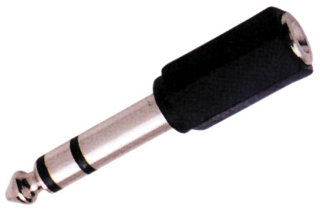 Adattatore spina stereo 6,3 mm - presa mono 3,6mm FR1302