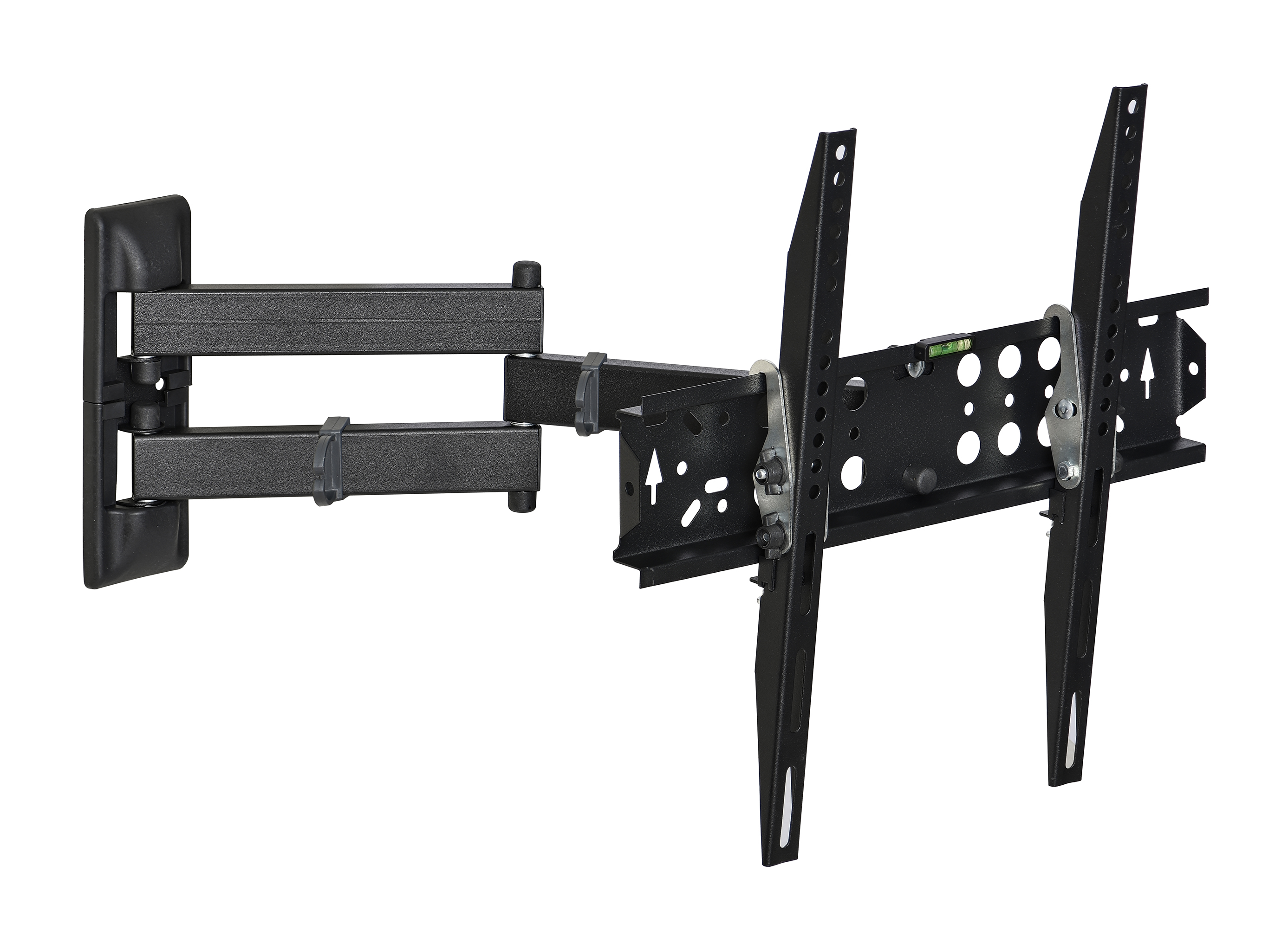 Supporto a parete  a tre snodi per TV da 32" - 55", colore nero, mod. MK-3255