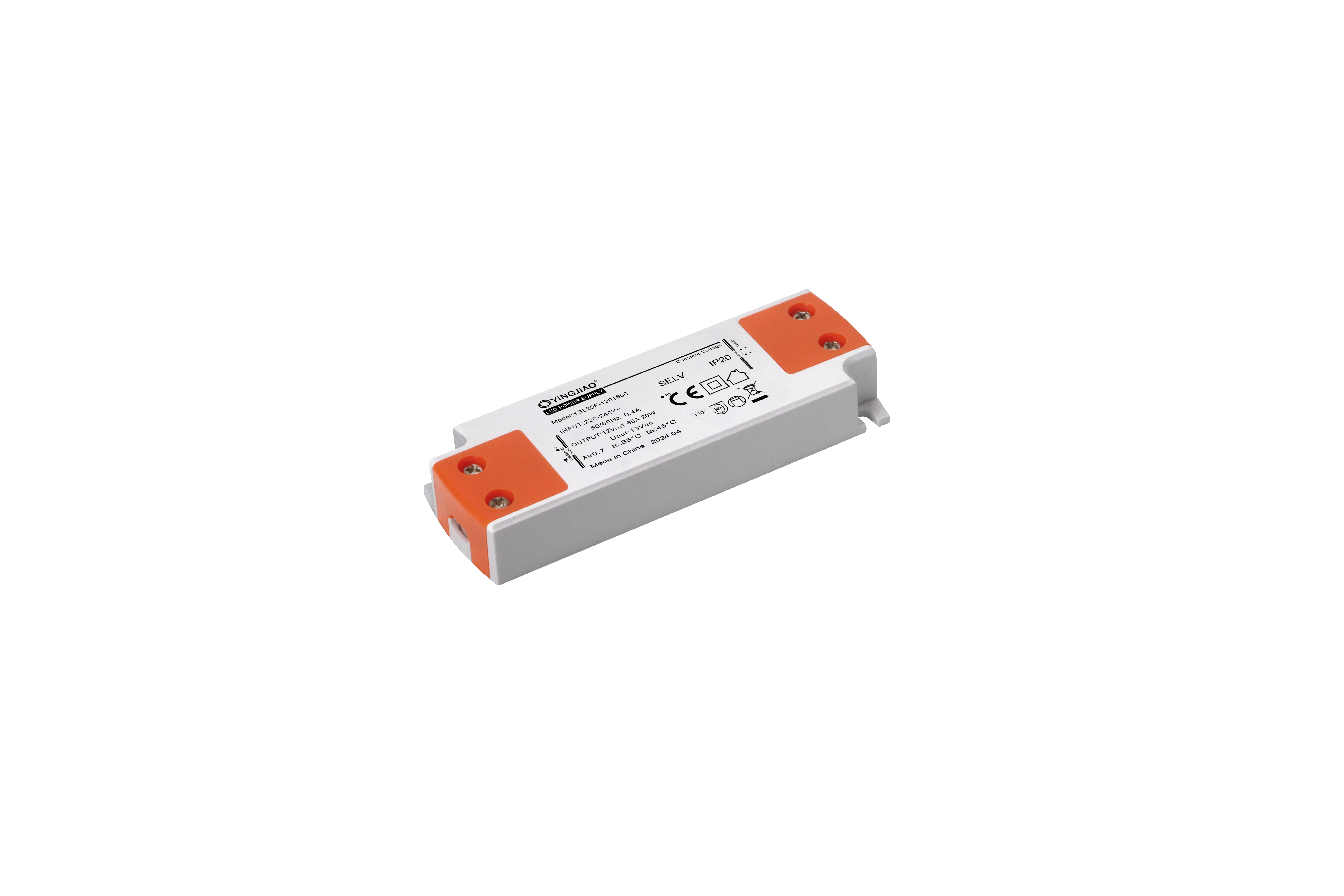 Driver LED Ultraslim Tensione costante 12V - 20W IP20