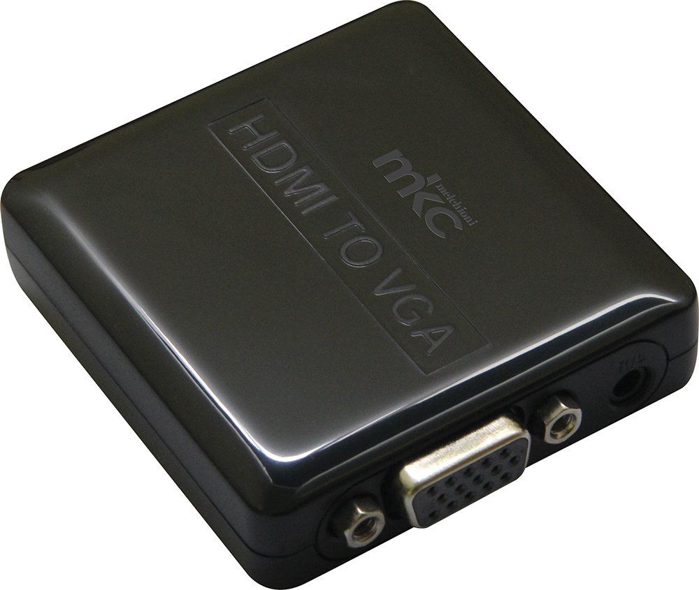 Convertitore hdmi, modello, hdmi - vga+audio MKHDCVGA02-M
