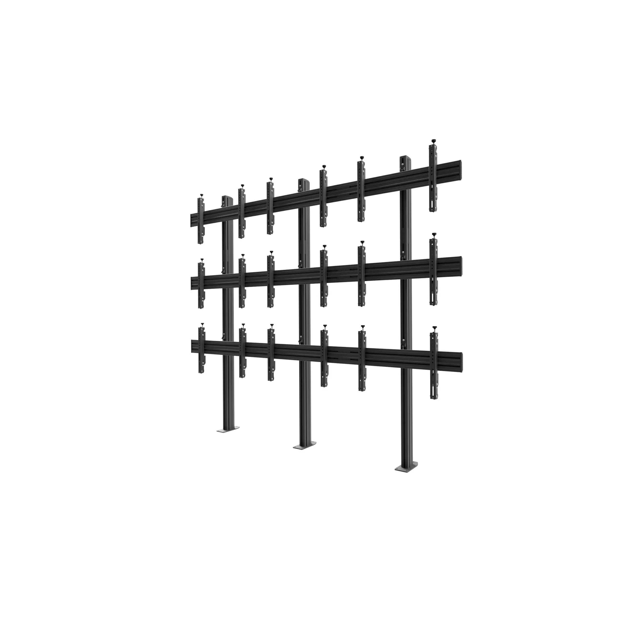 VWSA3357-L - Supporto avvitabile per videowall, modulare 3x3, per schermi 50-57", orizzontale