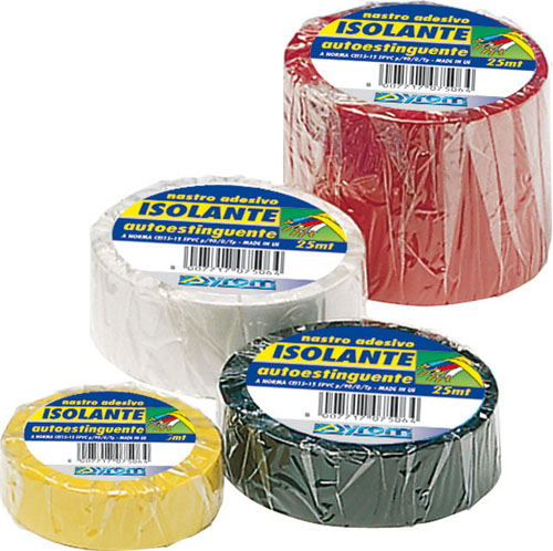 Nastro isolante nero 15x10 Syrom ELECTRICAL290 4785