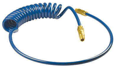 Tubo spiralato 8mmx5mm x lunghezza di lavoro 5m blu