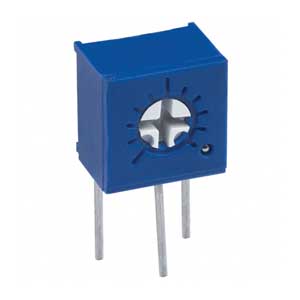 Trimmer Cermet Verticale A 1G 500K Ohm TRS23W500K-C