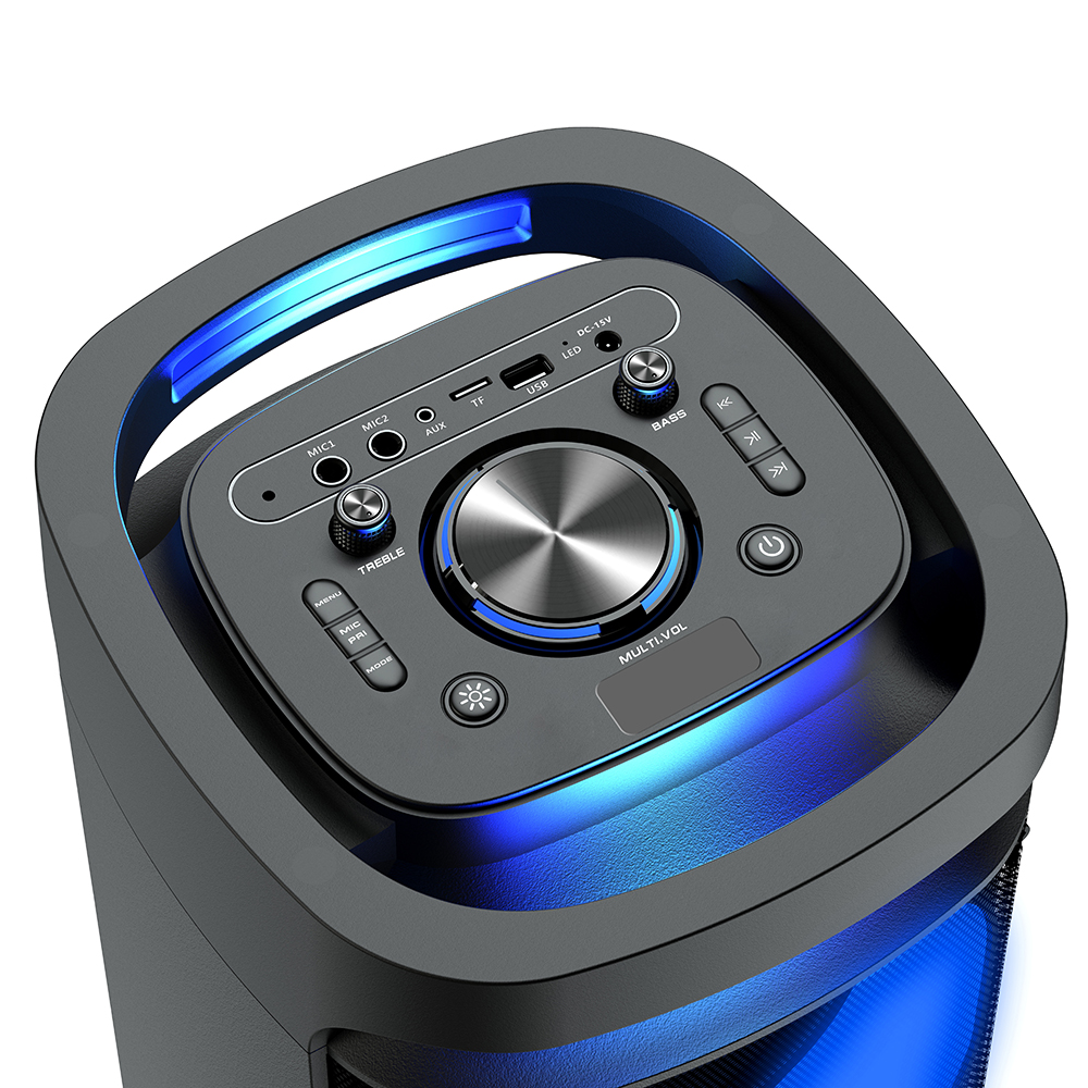 Party Speaker IR-PS80 OMNIA4-Sound da 80W con Diffusione del suono a 360°