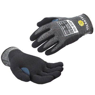 Guanti Tilsatec rivestiti in nitrile, 50-5121 , taglia 10/xl