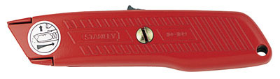 Coltello di sicurezza Stanley 155mm con lama autoretrattile a molla 10-189