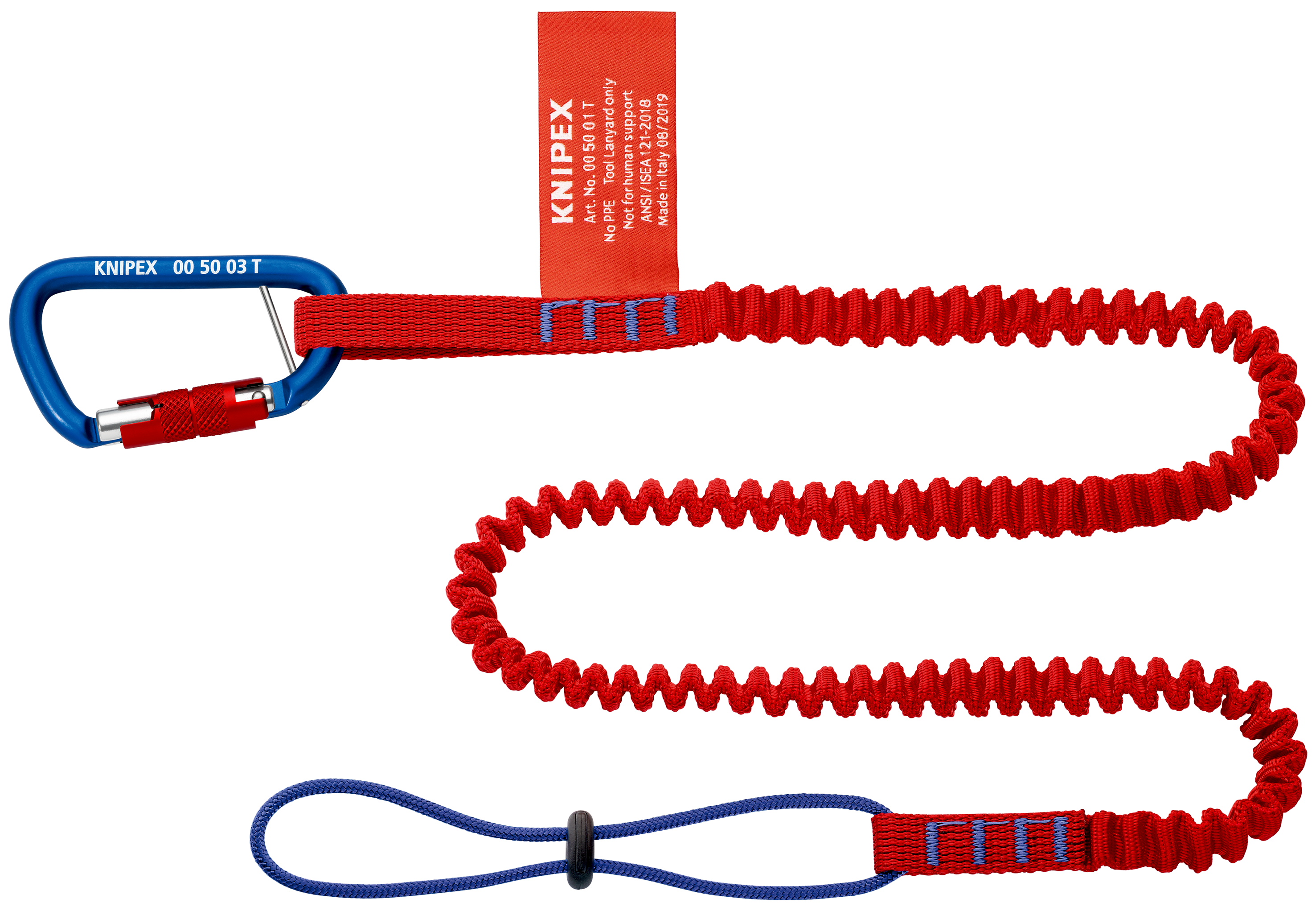 Fettuccia di ancoraggio con moschettone 00 50 05 T BK