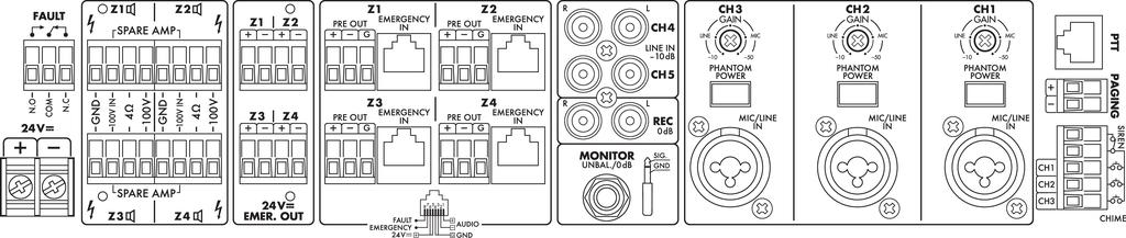 PA-40120 - Amplificatore PA