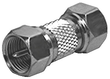 Adattatore per connettori tipo F, spina /spina con oring
