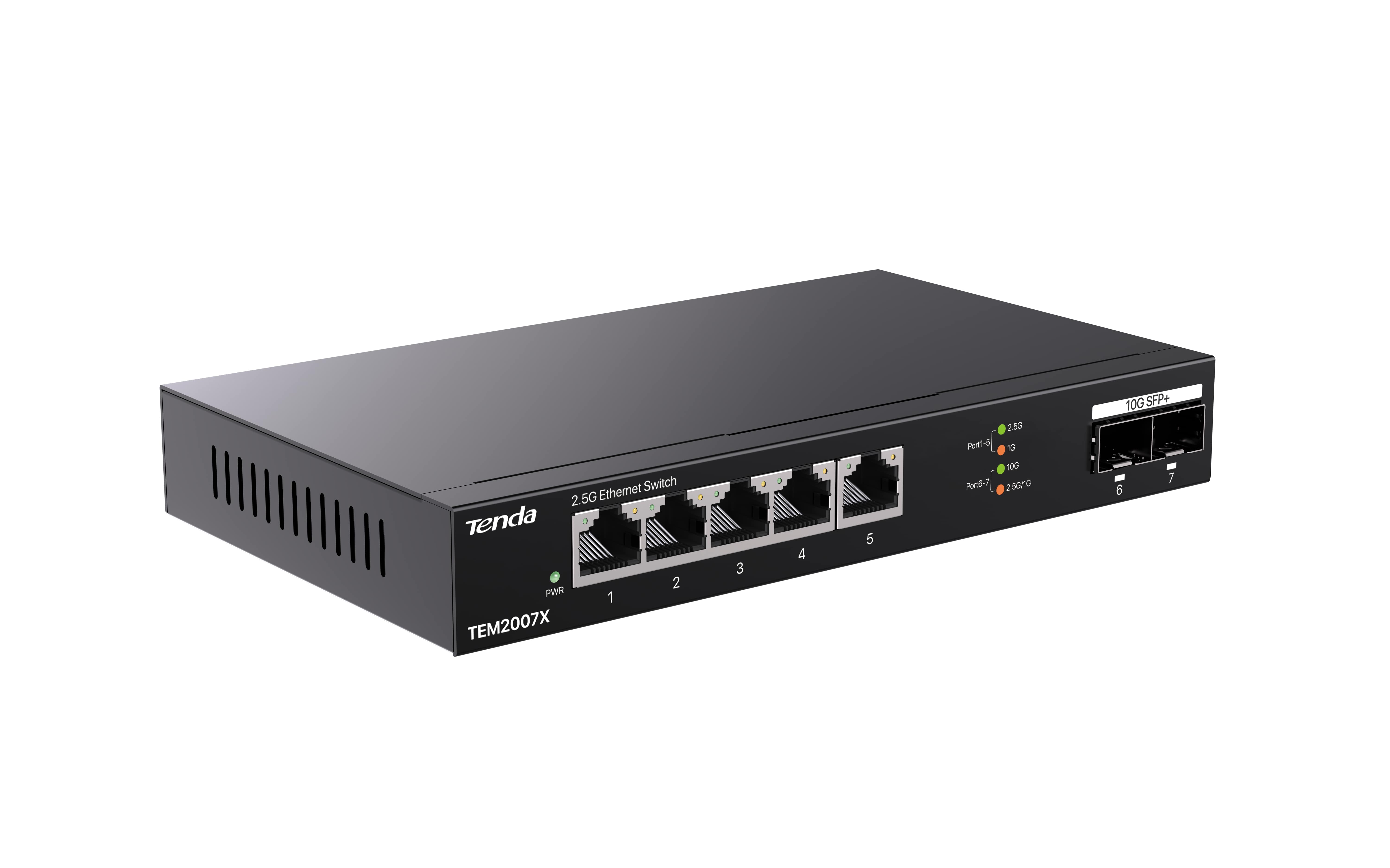 TEM2007X - Switch 2,5G - 7 porte (5*2.5GE + 2*10G SFP+) (Desktop)
