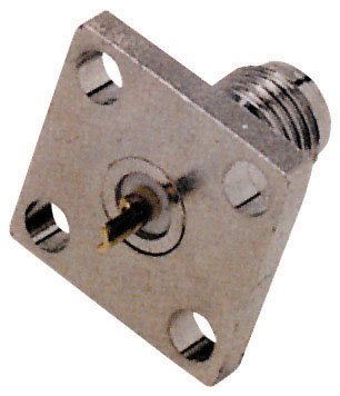 Presa sma da pannello a flangia quadrata SMA200 - FEMALE SMA PANEL TYPE