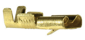 Faston femmina 6.35 mm con il fermo passo 6.35 x 0.80 – 100 pz. 5003420 MKC