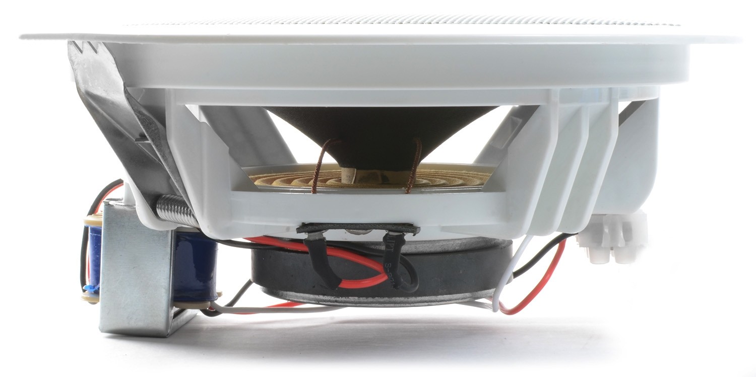 Diffusore da incasso a soffitto 10W, 100V-8Ω, colore bianco CSPB6