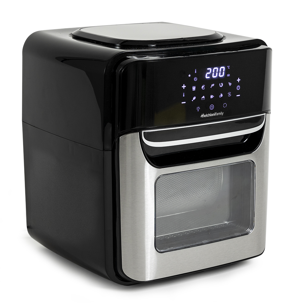 Friggitrice ad aria VIRGINIA 12L con wifi nera