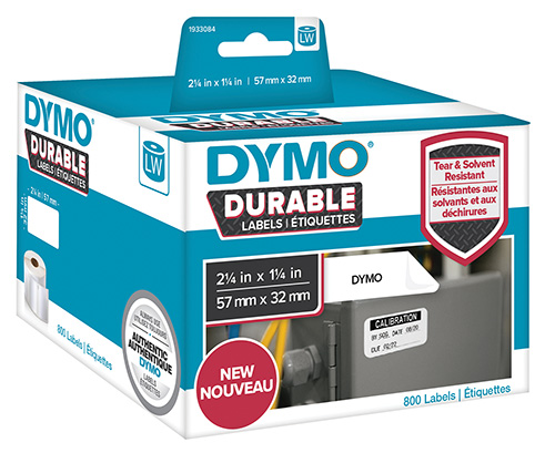Etichette DYMO® LabelWriter™ Durable Mutliuso  57x32 mm - Bianco
