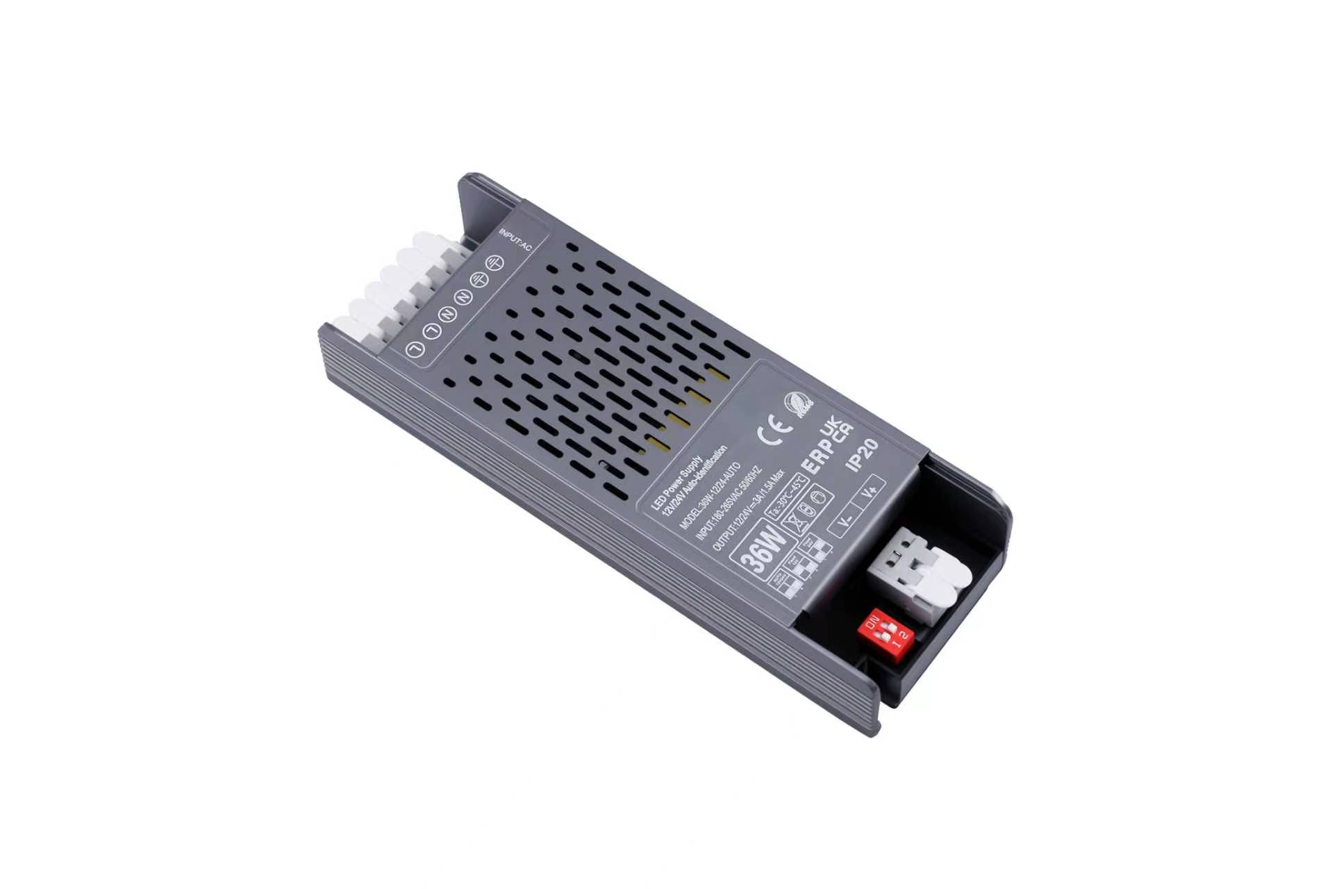 ALIMENTATORE MKC SDV-36W-12/24 SLIM A MORSETTI