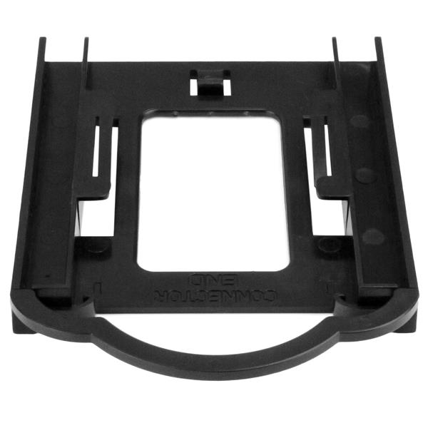 Startech.com BRACKET125PT Staffa di montaggio per SSD/HDD da 2,5" - Kit di montaggio/Adattatore hard disk da 2.5" a  3,5" - Installazione su slot 3.5" senza utensili (BRACKET125PT)