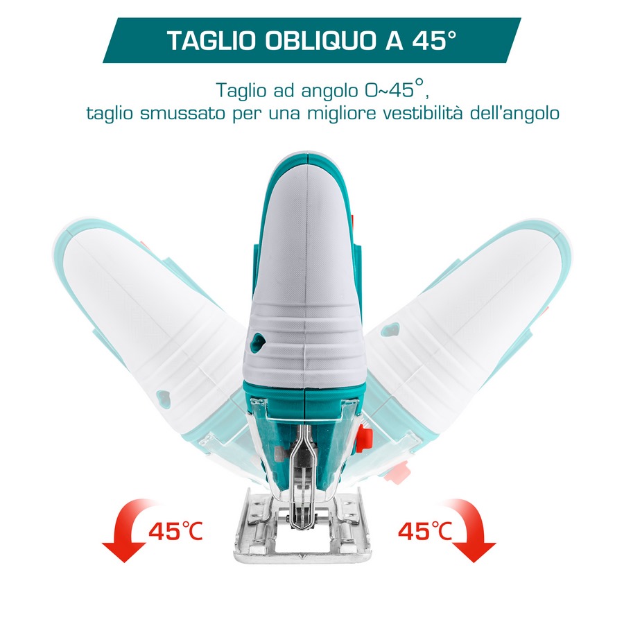 Seghetto Alternativo + 5 Lame - One Battery TJSLI8501