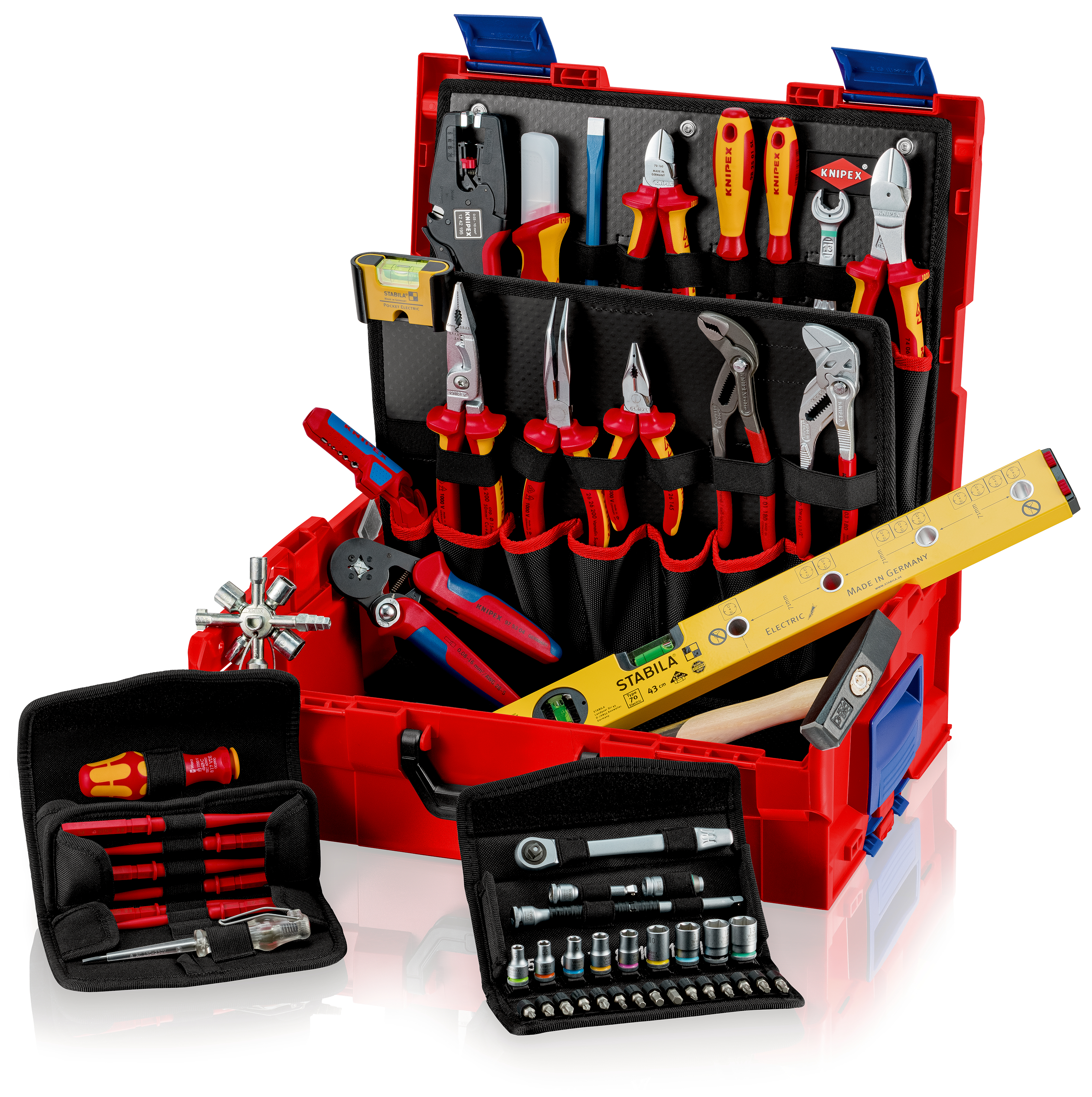 KNIPEX L-BOXX® Elettro 63 pezzi 00 21 19 LB E, isolamento a 1000V