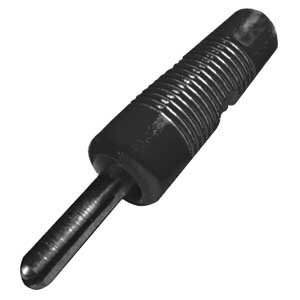 Spina Banana Ø4mm Nero BA/435N