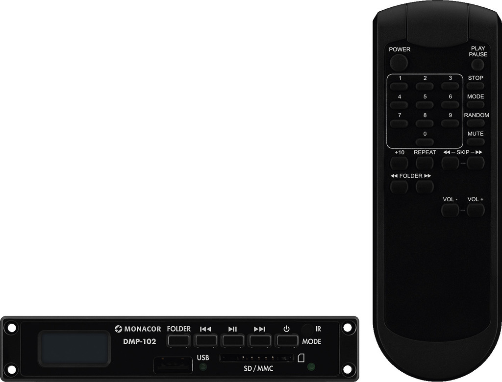 DMP-102 - Lettore MP3 USB/SD