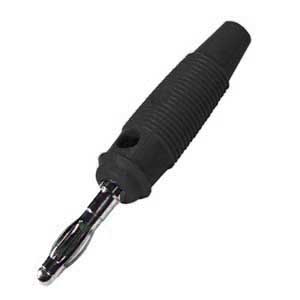 Spina Banana Professionale Ø4mm Foro Lat.Nero BAPRO/433NX-I