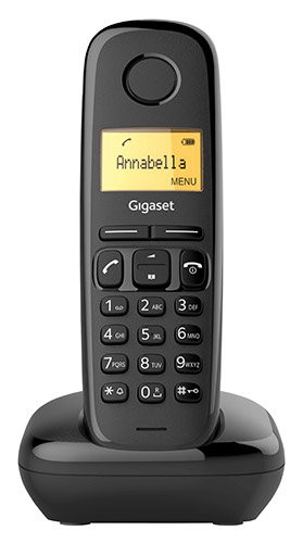 Telefono cordless Gigaset A170 - colore Nero