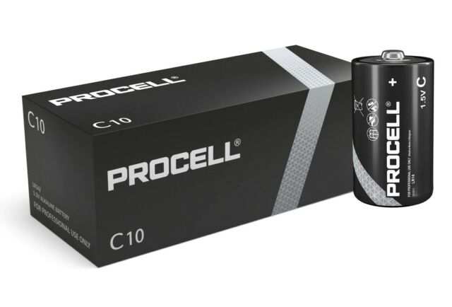 Duracell Procell C, bulk da 204 pile