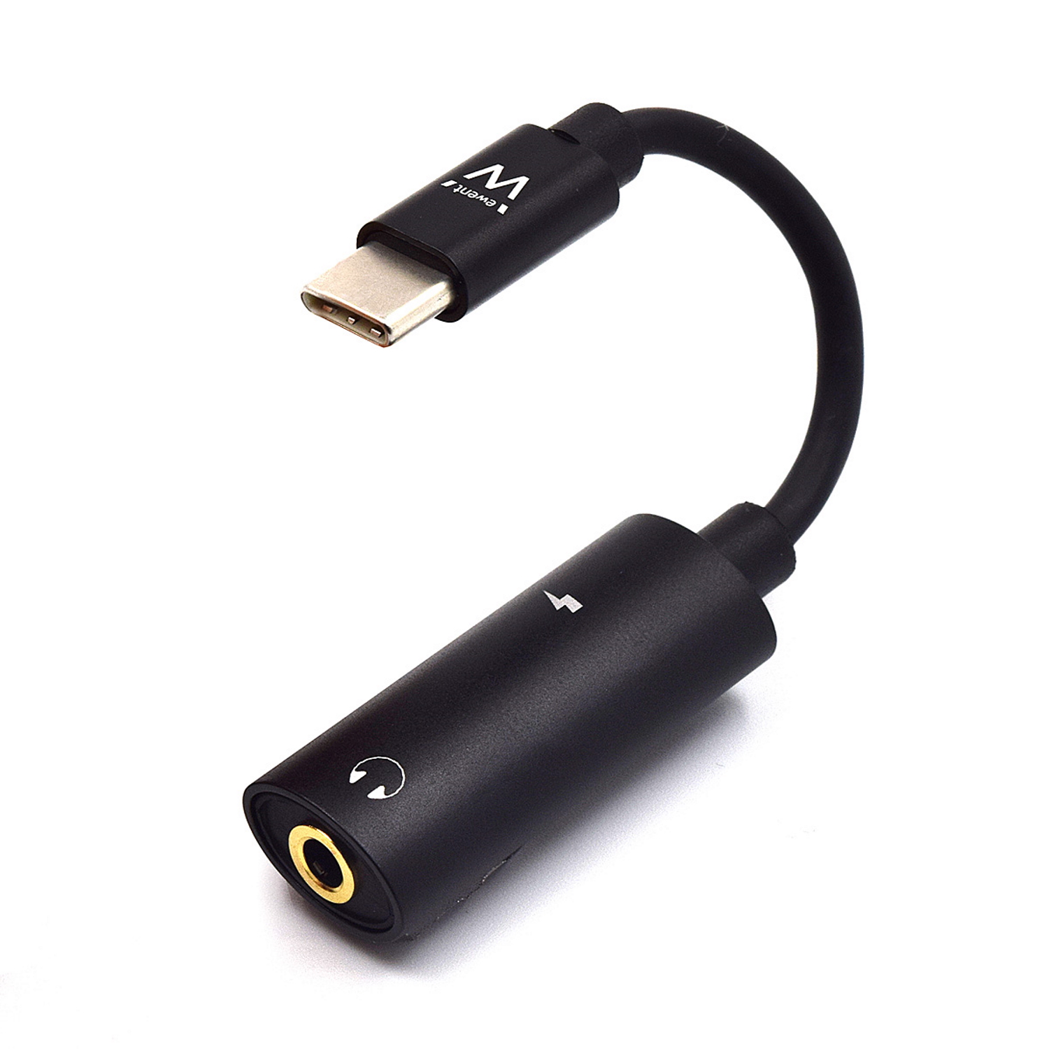 USB Tipo C Cavo adattatore audio con ricarica aggiuntiva, 12cm