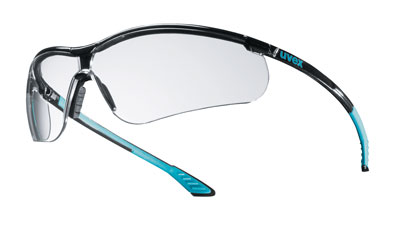 Occhiali Sportstyle Spectacle, montatura nera(blu, lenti trasparenti
